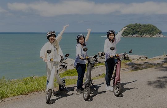 香美町　香住 / EVバイクで巡るセルフツアー 海